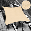 Shademart 6 ' X 12 ' Beige Waterproof Shade Sail Sun Shade Sail Rectangle Custom Size Water Resistant Canopy Awning Shelter, 95%