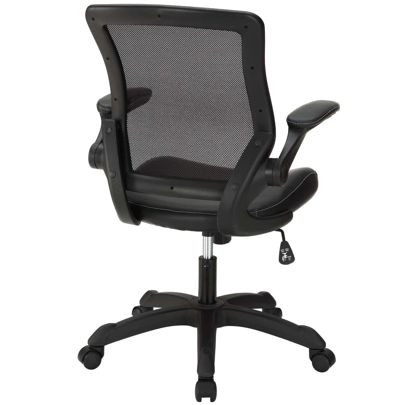 Modway Veer Vinyl Office Chair, Multiple Colors