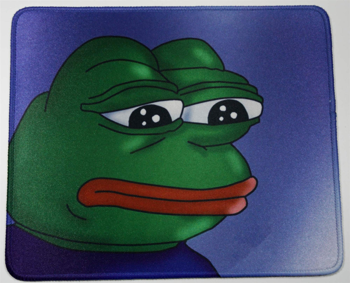 Sad Frog Mouse Pad Hd Print 12X10 Inch Gaming Office Mouse Pad Reddit Mouse Mat