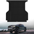 Lasfit Bed Mat 5Ft Fit For Ford Ranger 2019-2023 61 ' Truck Bed, All Weather Tpe Car Bed Floor Liner - 1Pc Black