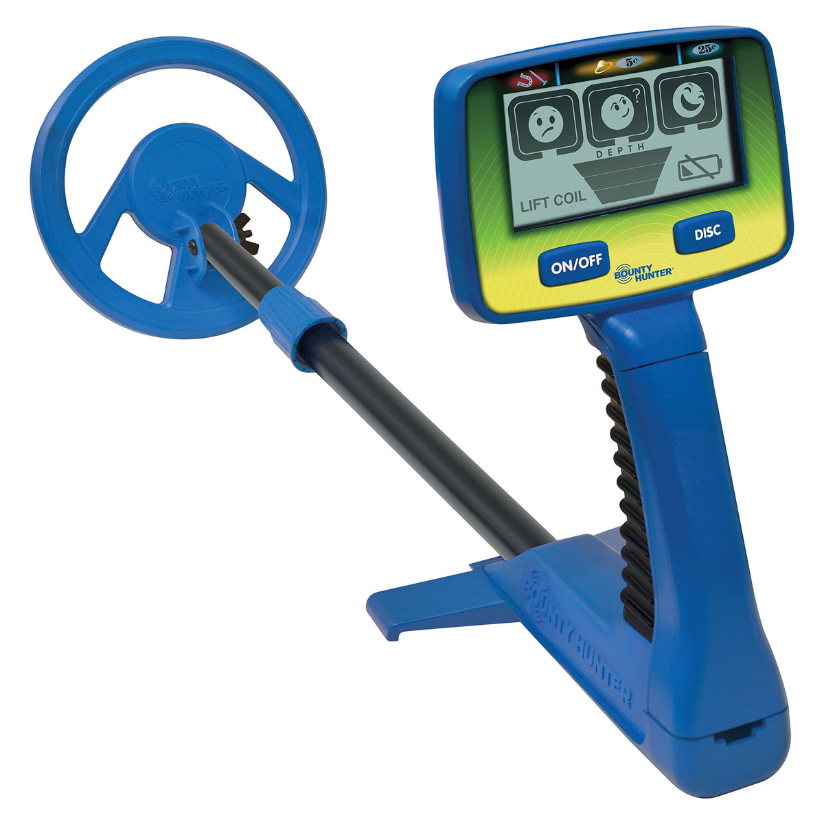Bounty Hunter Junior T.I.D. Metal Detector For Kids, Easy To Use, Lightweight, Comfortable Handle, Ergonomic Design, Compact, 3