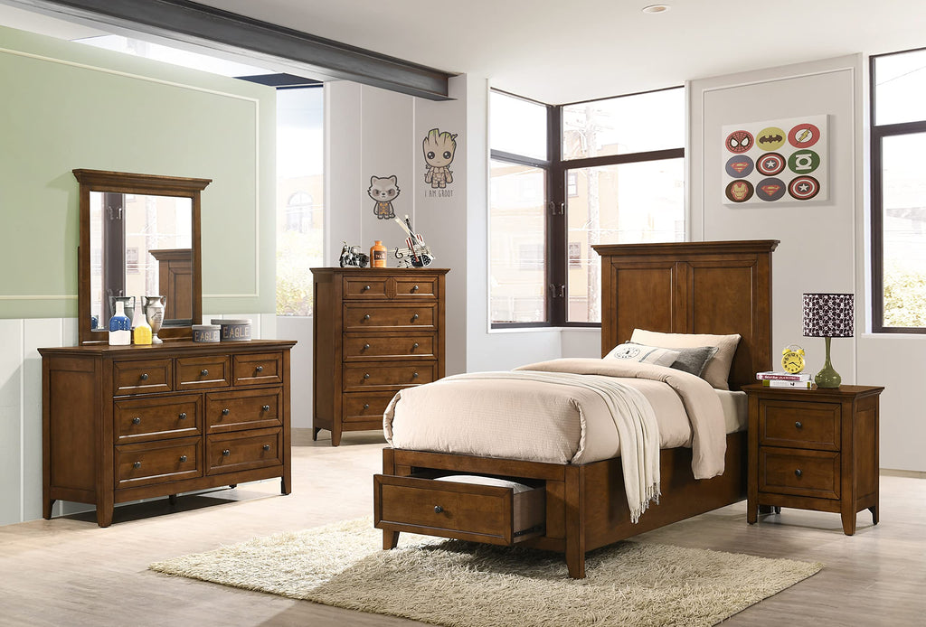 Intercon San Mateo Youth 2 Drawers, Tuscan Nightstand