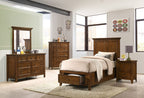 Intercon San Mateo Youth 2 Drawers, Tuscan Nightstand