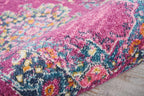 Nourison Passion Fuchsia 12' X 15' Area--Rug, Boho, Traditional, Easy--Cleaning, Non Shedding, Bed Room, Living Room, Hallway (1