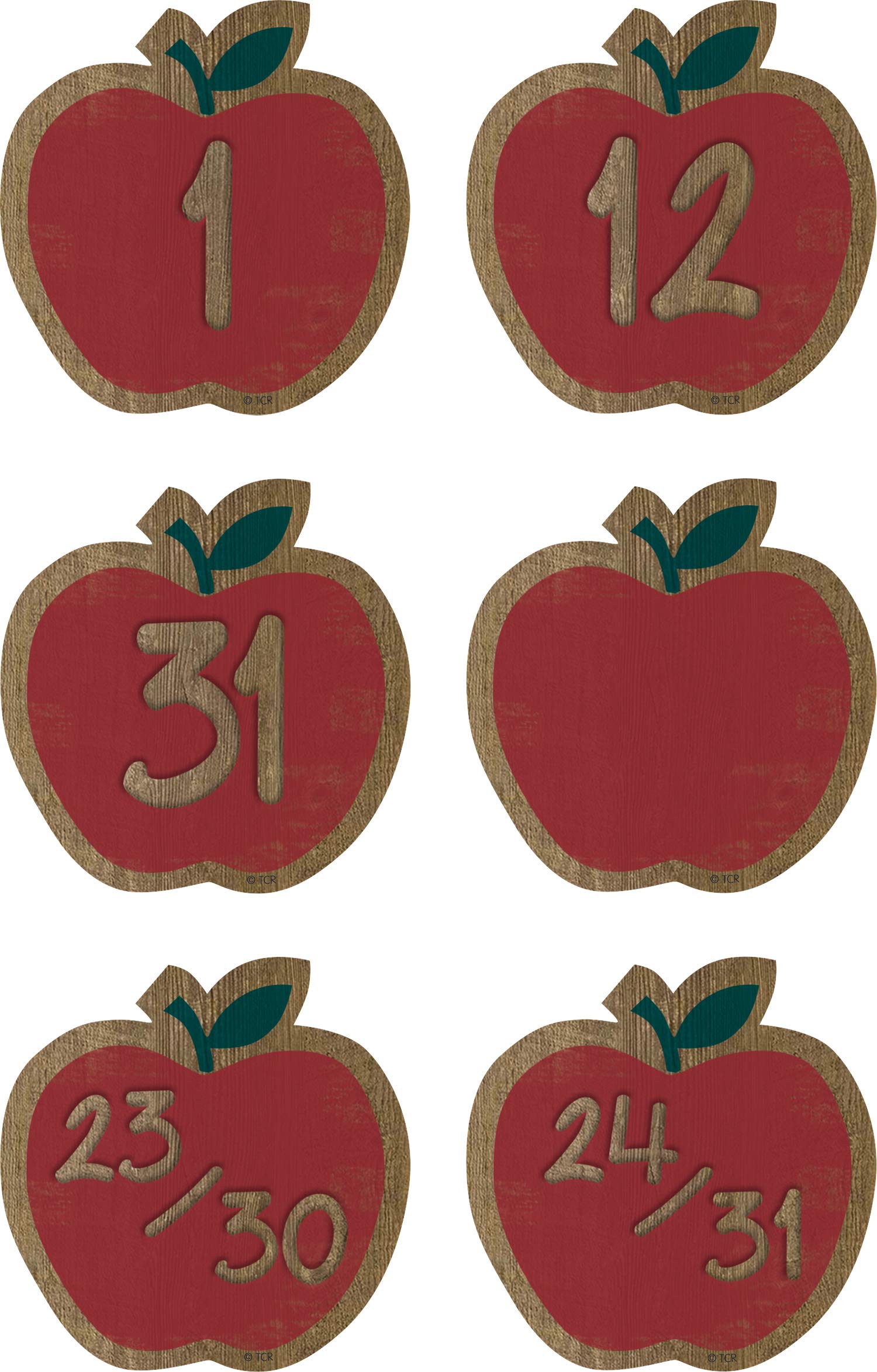 Teacher Created Resources Home Sweet Classroom Apples Calendar Days (Tcr8701) Multi