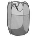 Deluxe Strong Mesh Pop up Laundry Hamper Basket with Side Pocket for Laundry Room, Bathroom, Kids Room, College Dorm or Travel G