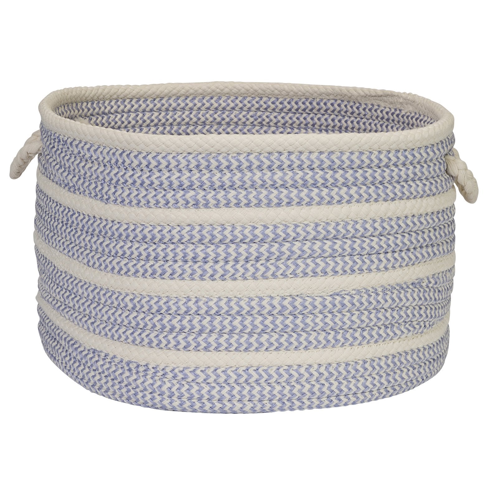 Poppy Baskets Mix Basket, 18 By 18-Inch, Amethyst Banded