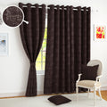 Story@Home Blackout Curtains 9 Feet Long Set Of 2 | Abstract Printed | 97% Room Darkening Curtain | Thermal Insulated Long Door 