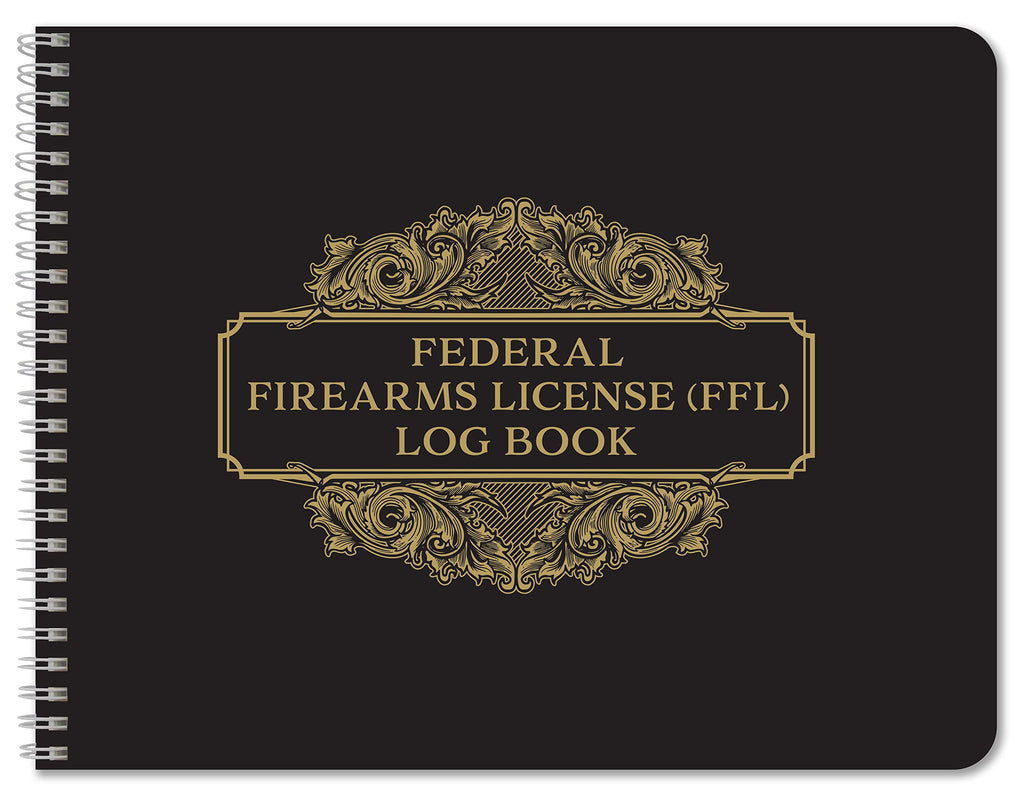Bookfactory Federal Firearms License (Ffl) Log Book Firearm Dealer Acquisition & Disposition Record Book Atf Gun Logbook - 100 P