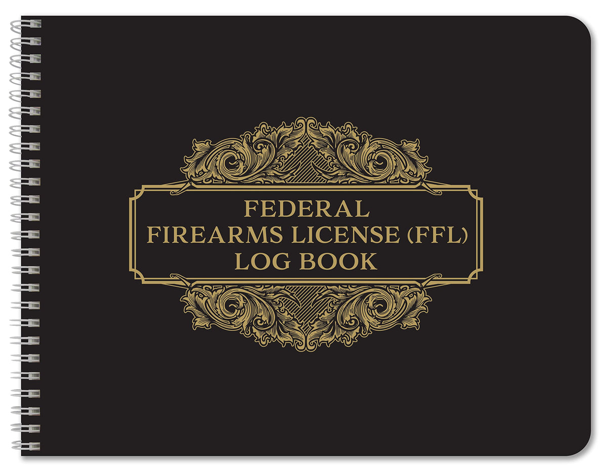 Bookfactory Federal Firearms License (Ffl) Log Book Firearm Dealer Acquisition & Disposition Record Book Atf Gun Logbook - 100 P