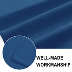 Dwcn Valance Curtains For Living Room - Kitchen Valance Solid Short Topper, Rod Pocket Bathroom/Basement Curtain For Window Trea