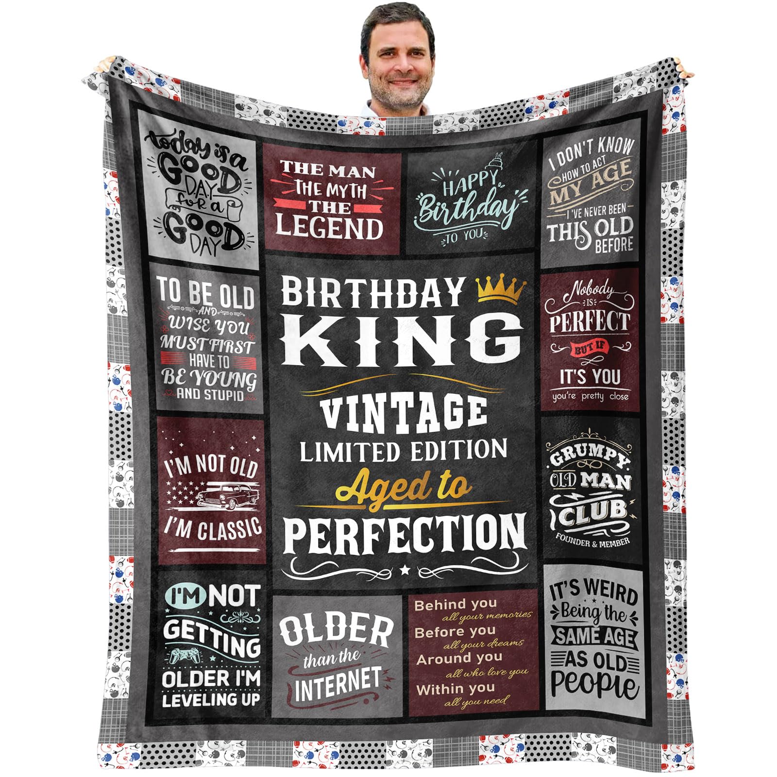 Birthday Gifts For Men/Dad/Him/Boyfriend/Fiance/Husband/Male, Men Gifts For Birthday, Men'S Birthday Gift Ideas, Happy Birthday