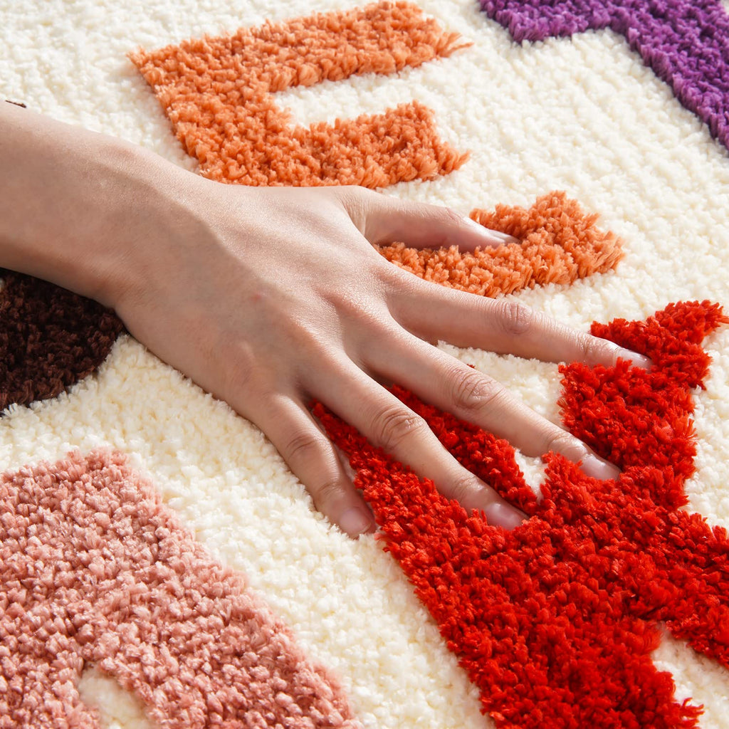 Qjhomo Get Naked Bath Mat Cute Bathroom Rugs Funny Non Slip Bathtub Decor Mats Super Absorbent Floor Carpet Machine Washable Bah
