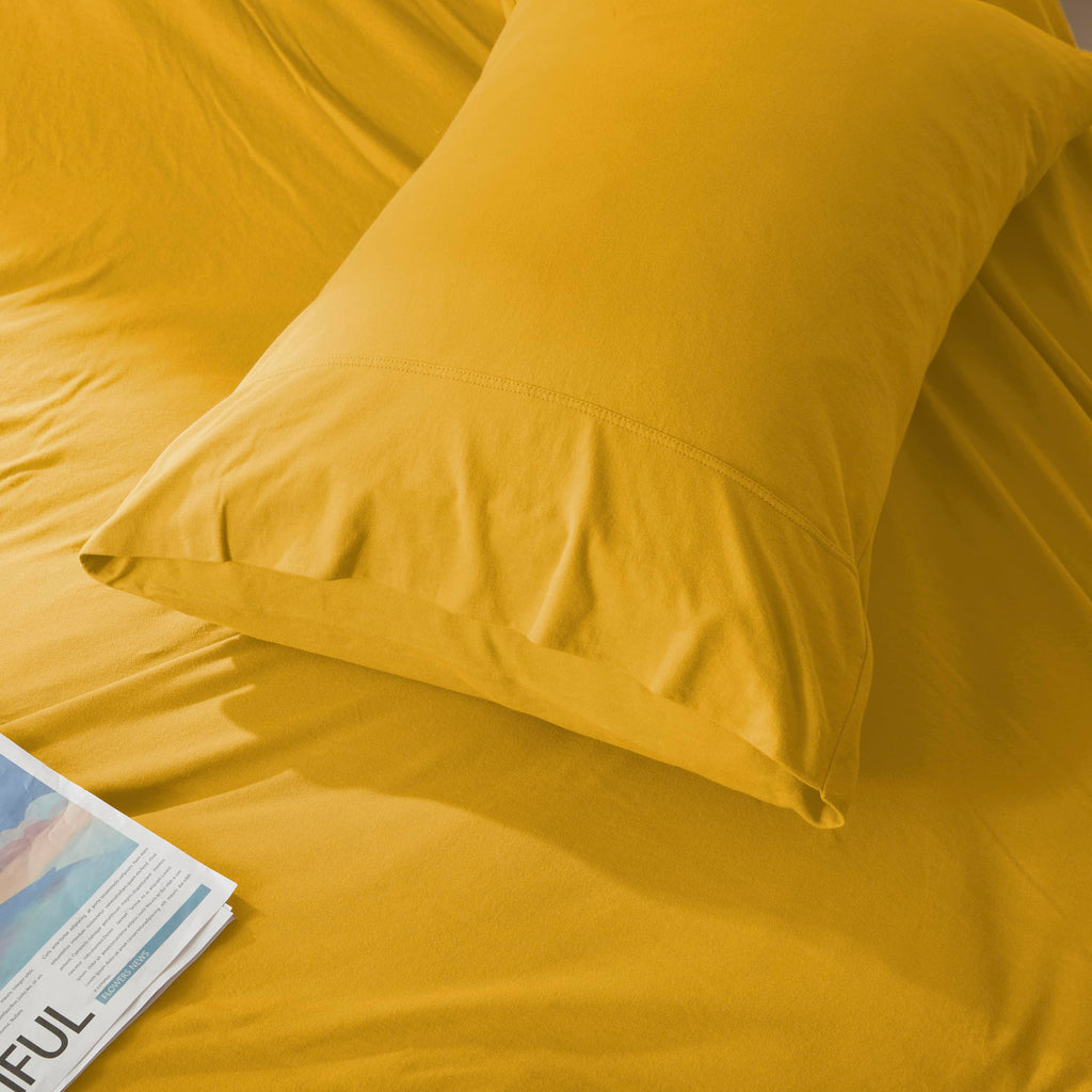 Household 100% Jersey Cotton Pillowcase 20   X36   -Light Weight, Comfortable, Super Soft Pillow Case With Envelope Closure Set