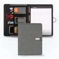 Samsill Professional Padfolio, Recycled Water Bottle Material, Rpet, Business Portfolio For Men And Women, With 8.5 X 11 Writing