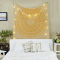 Craft Trade Mandala Tapestry For Bedroom - Aesthetic Mandala Wall Hanging Indian Hippie Boho Wall Decor Living Room Tapestries -