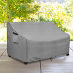 Okcool Heavy Duty Patio Sofa Cover, 100% Waterproof 3-Seater Outdoor Sofa Cover Fits Up To 76W X 32.5D X 33H Inches, Lawn Patio