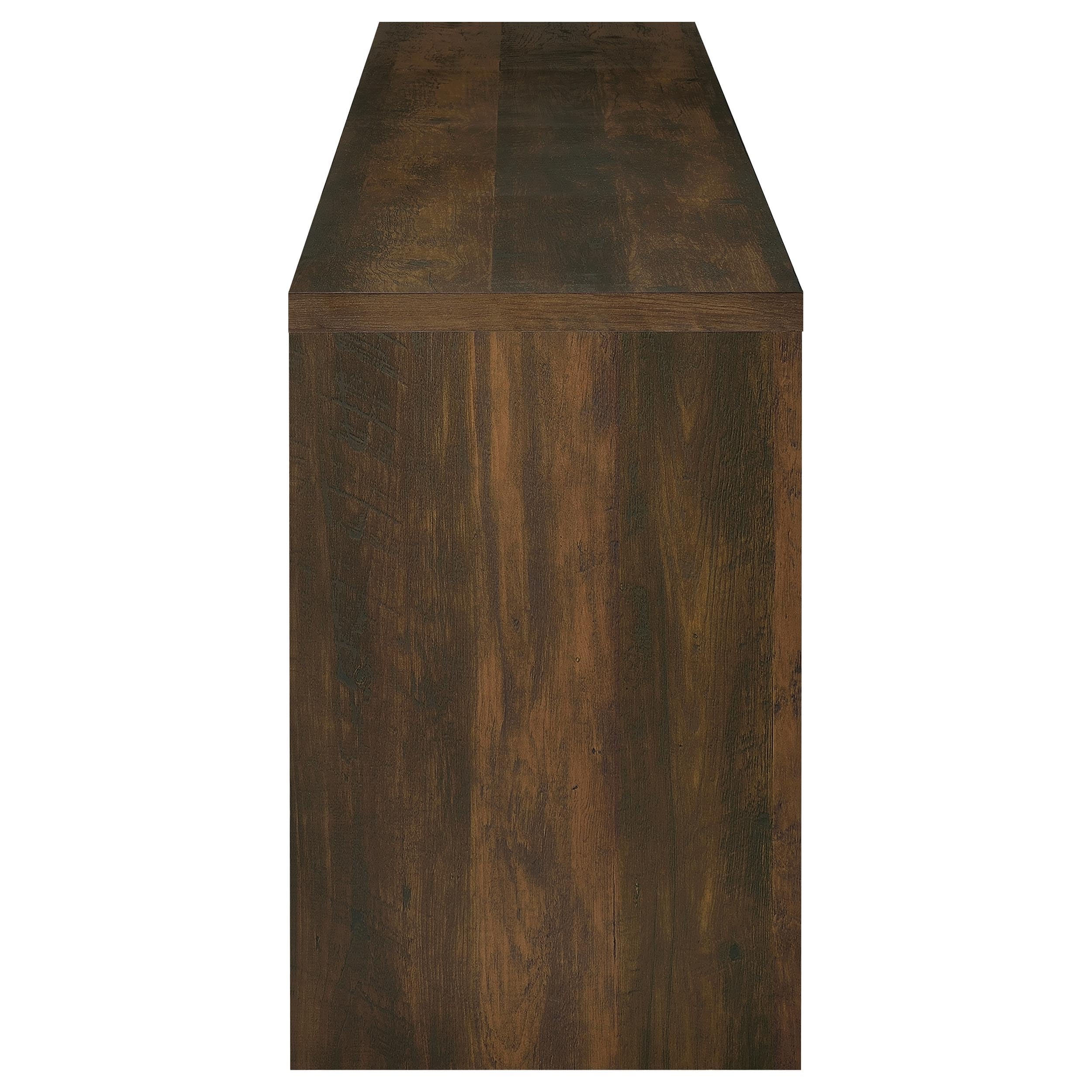 Coaster Home Furnishings Laughlin 4-Door Engineered Wood 78&quot; Tv Stand Dark Pine