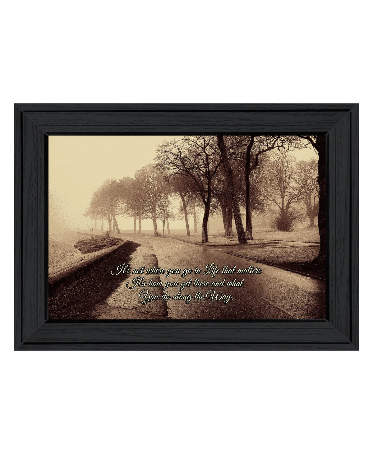 What Really Matters Black Framed Print Sentiment Wall Art