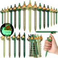 Sayglossy 20 Pcs Dumpster Fire Pen Gift Funny Luminous Dumpster Fire Ballpoint Pen with Saying Emotional Staff Appreciation Supp