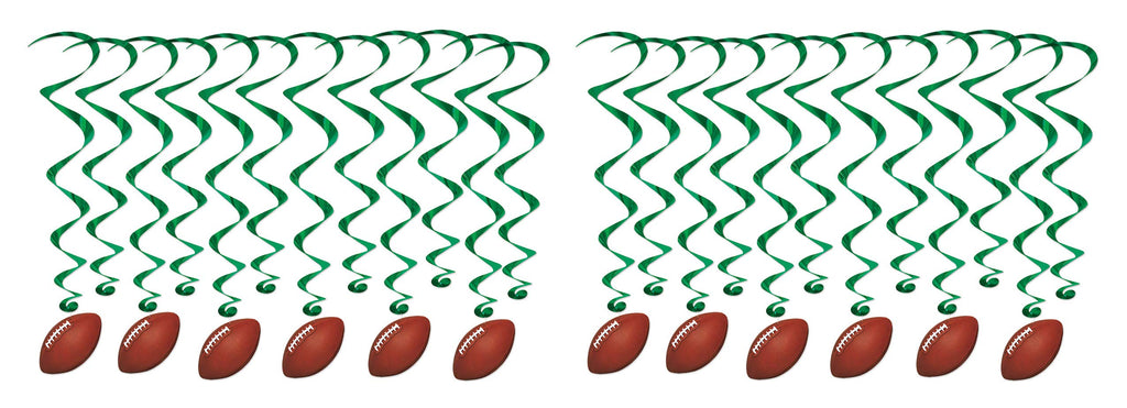 Football Whirls Pack of 2