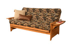 Kodiak Furniture Phoenix Full Size Futon in Butternut Finish, Peter's Cabin