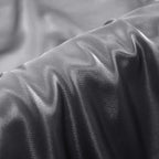 Aormenzy Satin Body Pillow Cover Set Of 2, 20X54 Inches Dark Grey Body Pillow Case For Adults, Silky Soft & Cooling Body Pillow