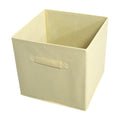 Achim Home Furnishings Collapsible Storage Bins, Set of 4, Tan