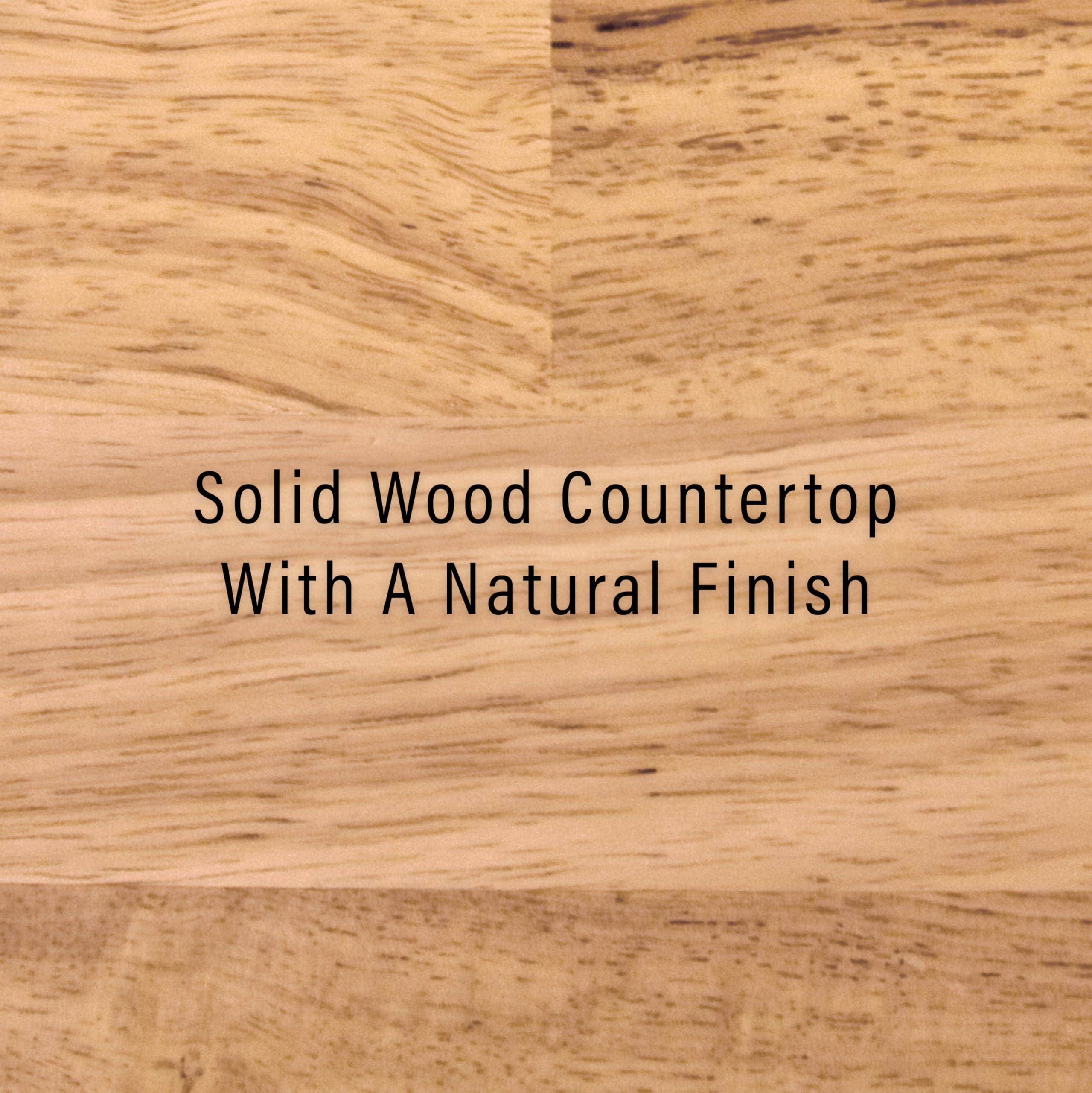 Crosley Furniture Cambridge Wood Top Small Portable Rolling Kitchen Island Storage Cart, Microwave Stand, Black