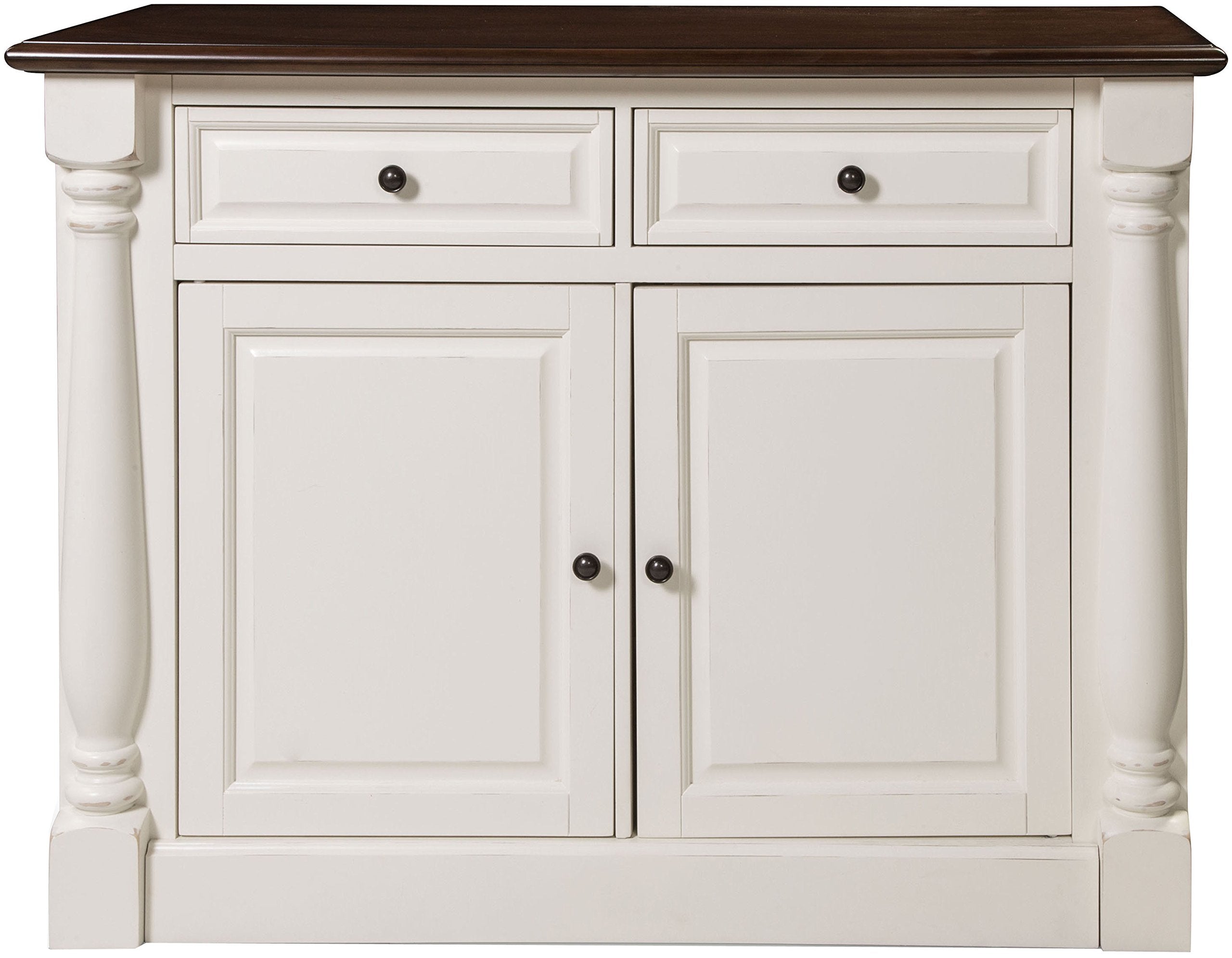 Crosley Furniture Shelby Traditional Sideboard Buffet Cabinet With Storage, White