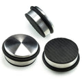Stainless Steel Door Stopper (3 Pack) 4'X1.85'- Premium Sofihome Top Durability Door Stops With Silica Gel Treads - Stylish De