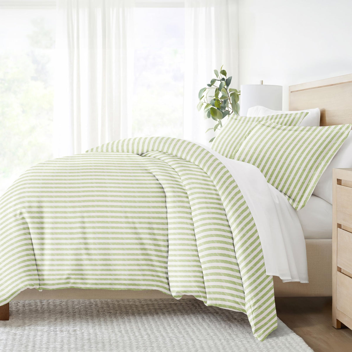 Linen Market Twin Duvet Cover For Twin (Sage) - Experience Hotel-Like Comfort With Unparalleled Softness, Exquisite Prints & Sol