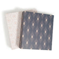 U Brands Eco-Conscious 2' Binders, Set Of 2, Celestial Boho Prints, Silver Metal O-Rings