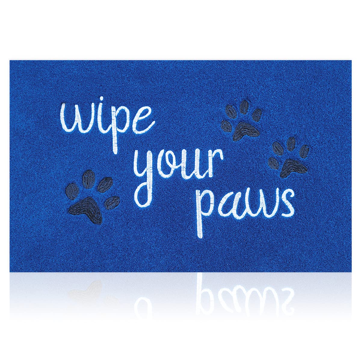 Hlfmvwe Large Welcome Mat For Front Door Wipe Your Paws Doormat Rubber Non Slip Backing Funny Doormat Indoor Outdoor Mats Funny