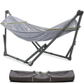 Tranquillo Uniki Hammock, Instant 30S Foldable Hammock Stand, 550 Lbs Capacity Portable Hammock, 3-Year Warranty Sturdy Stand, R