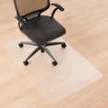 Naturei Chair Mat For Hard Floors- 48 ' X 30 ', Office Floor Mat For Rolling Chairs, Clear Plastic Desk Chair Mat, Easy Glide,