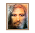 Poster Master Vintage Portrait Poster - Retro Christian Print - Gift for Religious, Friend - Jesus Christ Face, Shroud of Turin,