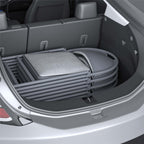 Cosco Commercial Xl Smartfold Fabric Padded Chair, 4-Pack, Gray