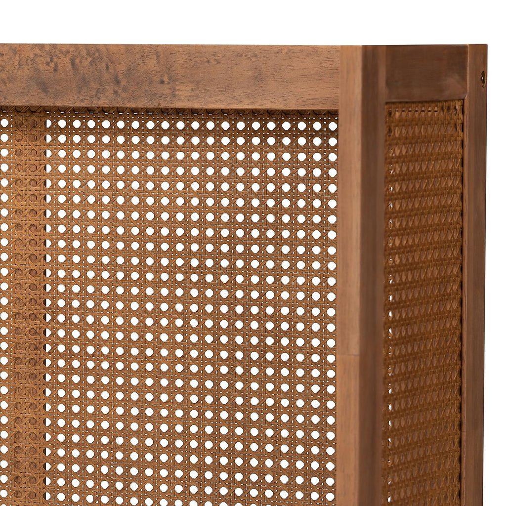 Baxton Studio Rina Queen Wood Headboard, 63.78-inch W x 9.84-inch D x 30.12-inch H, Ash Walnut (159-9815-HiT)