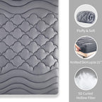 Sonive Waterproof Mattress Pad - Cooling Mattress Cover, Soft Quilted Mattress Protector, Thick Breathable Noiseless Mattress To