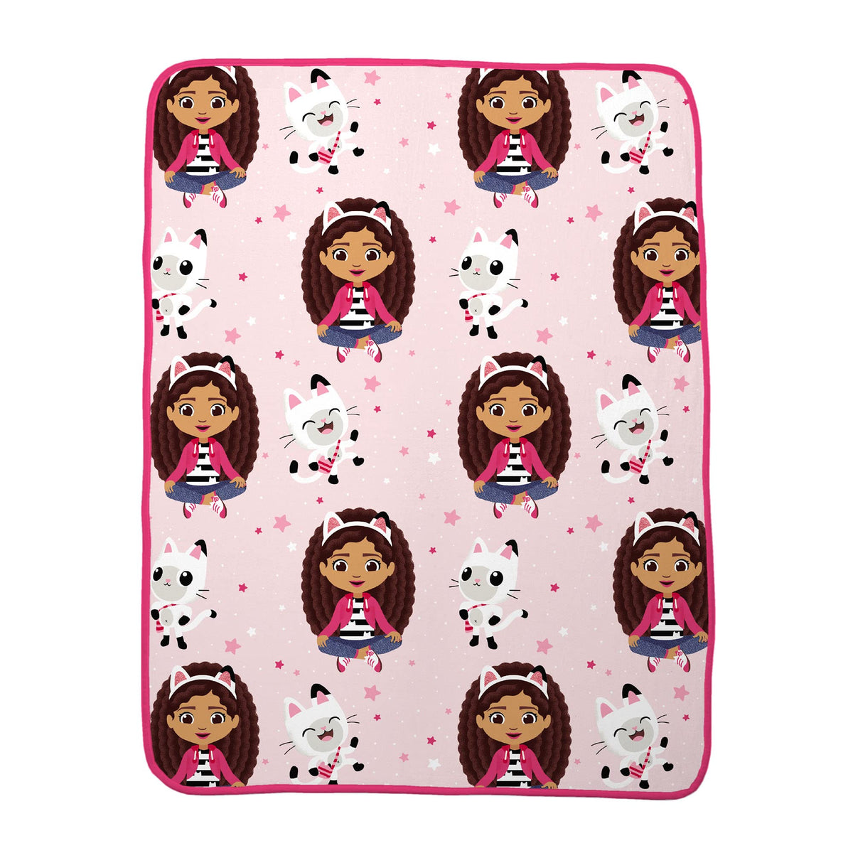 Franco Gabby'S Dollhouse Kids Bedding Super Soft Micro Raschel Throw, 46 In X 60 In, (Official Dreamworks Product)