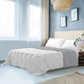 Edmund Microfiber Reversible 250 Gsm All Season Comforter (90 X 90 Inches/228Cm X 228Cm) Comforter/Blanket/Quilt/Rajai  Queen