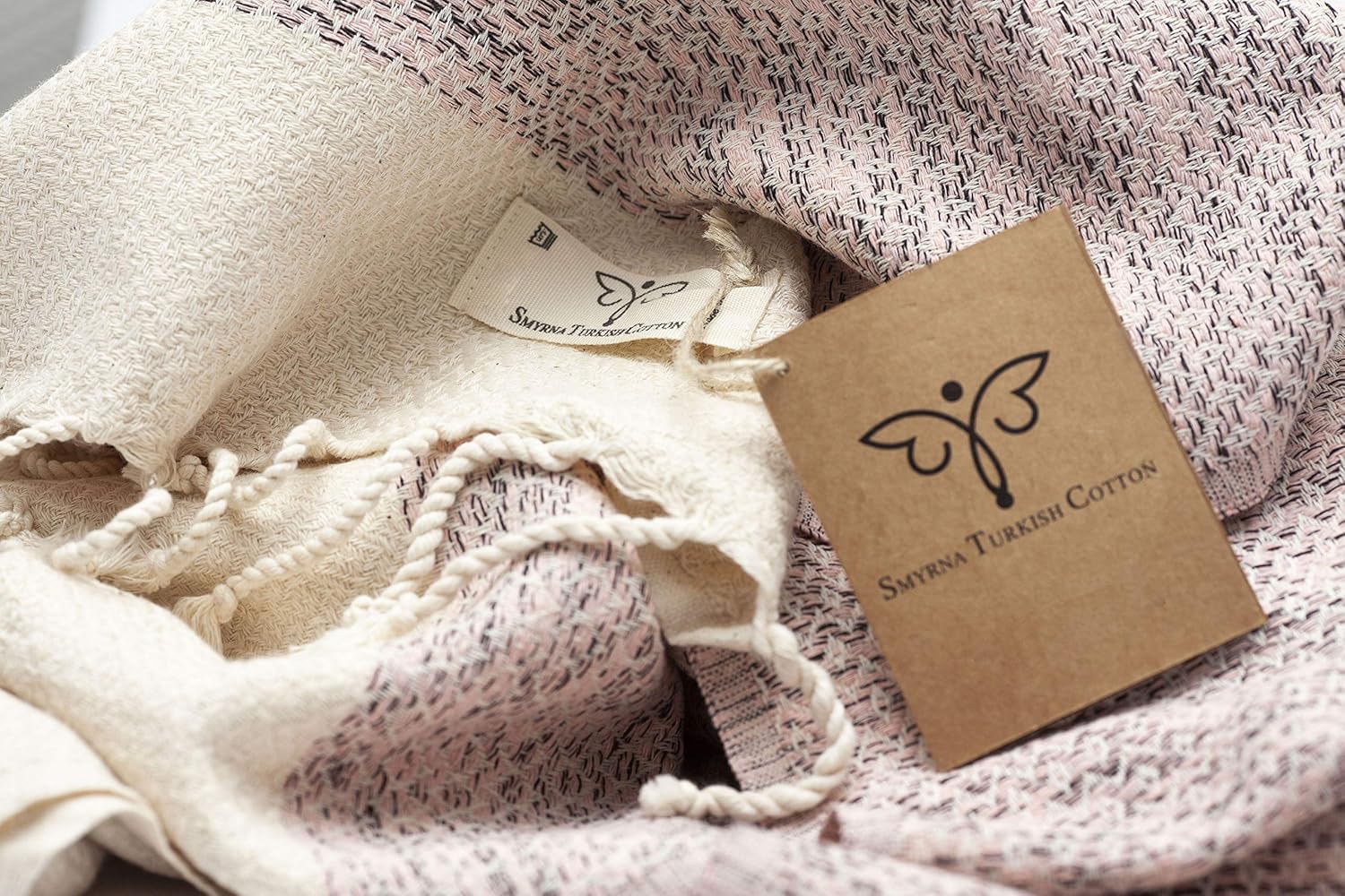 Smyrna Turkish Cotton Bath Towels | Bath Towel 37''X71'' | Versatile Bath Towels For Bathroom, Hotel, Spa, Gym | Ultra Soft, Abs