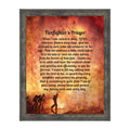 Crossroads Home D  cor Firemans Prayer Picture Frame, Firefighter Decor, Firefighter Graduation Present, 2104BW