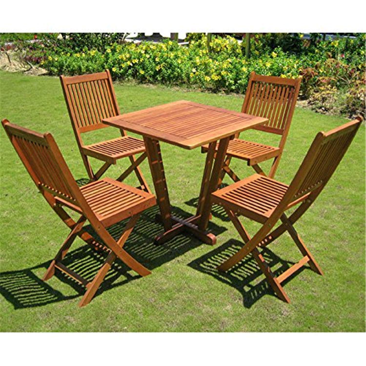 International Caravan Furniture Piece Royal Tahiti Cadiz Five Patio Set