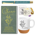 Sayglossy 4 Pcs Chaos Coordinator Appreciation Gifts Set for Nurse Practitioner Christmas Employee Coworker Notebook Coffee Mug 
