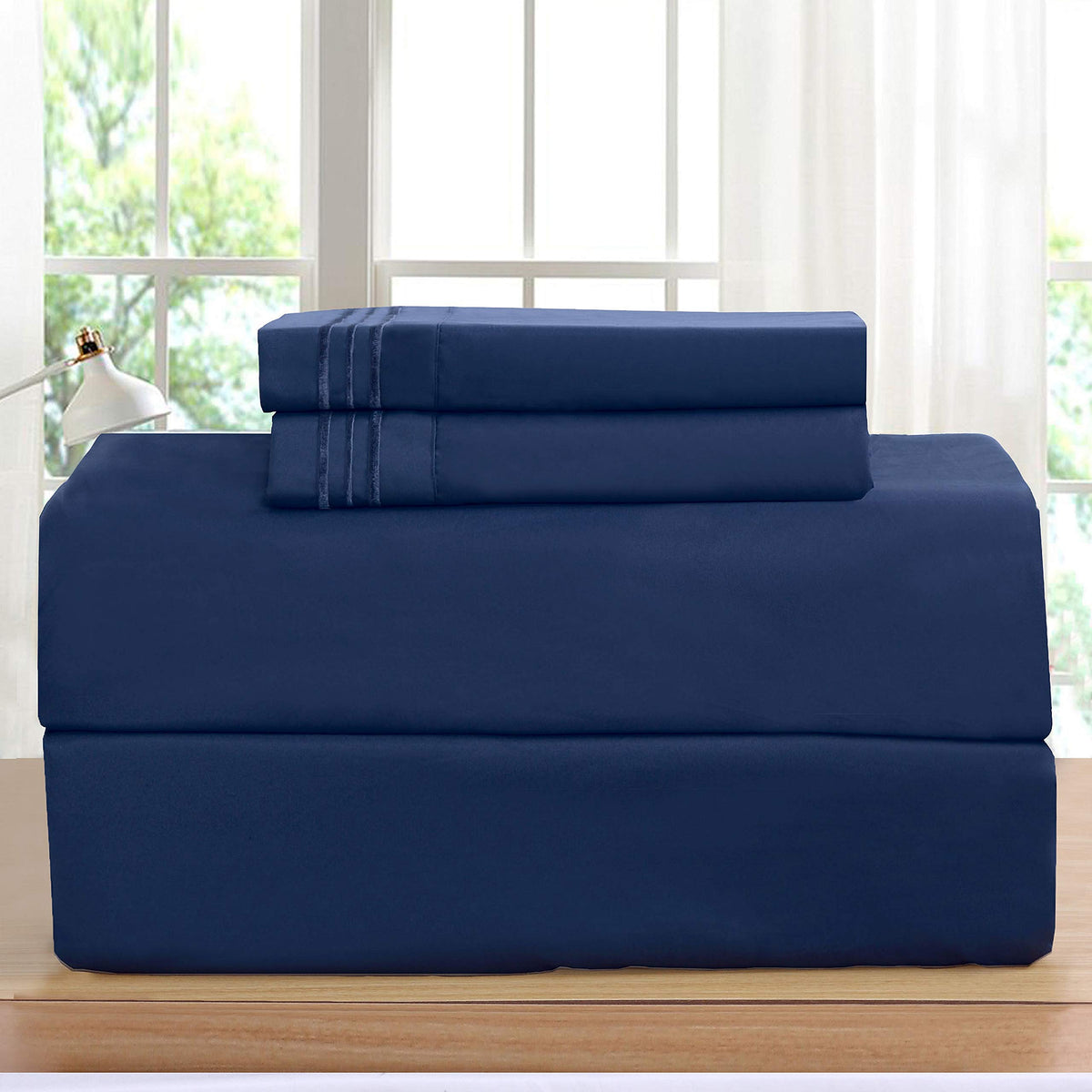 Luxurious Pillowcases On Amazon! Elegant Comfort 1500 Thread Count Wrinkle,Fade And Stain Resistant 2-Piece Pillowcases, King Si