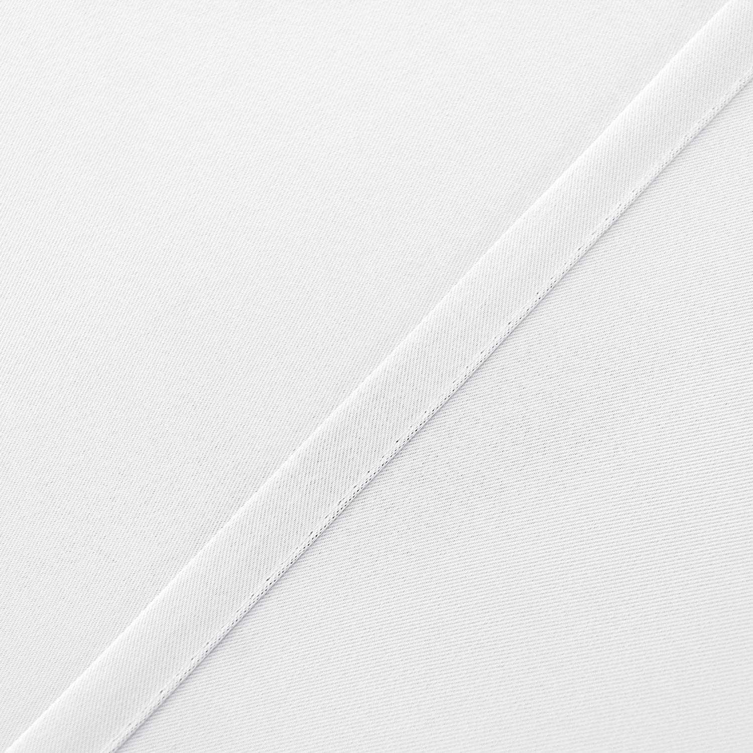 Hiasan Valance Curtains For Kitchen Rod Pocket Room Darkening Window Curtain Valance, 42 X 12 Inches Length, Greyish White, 1 Panel