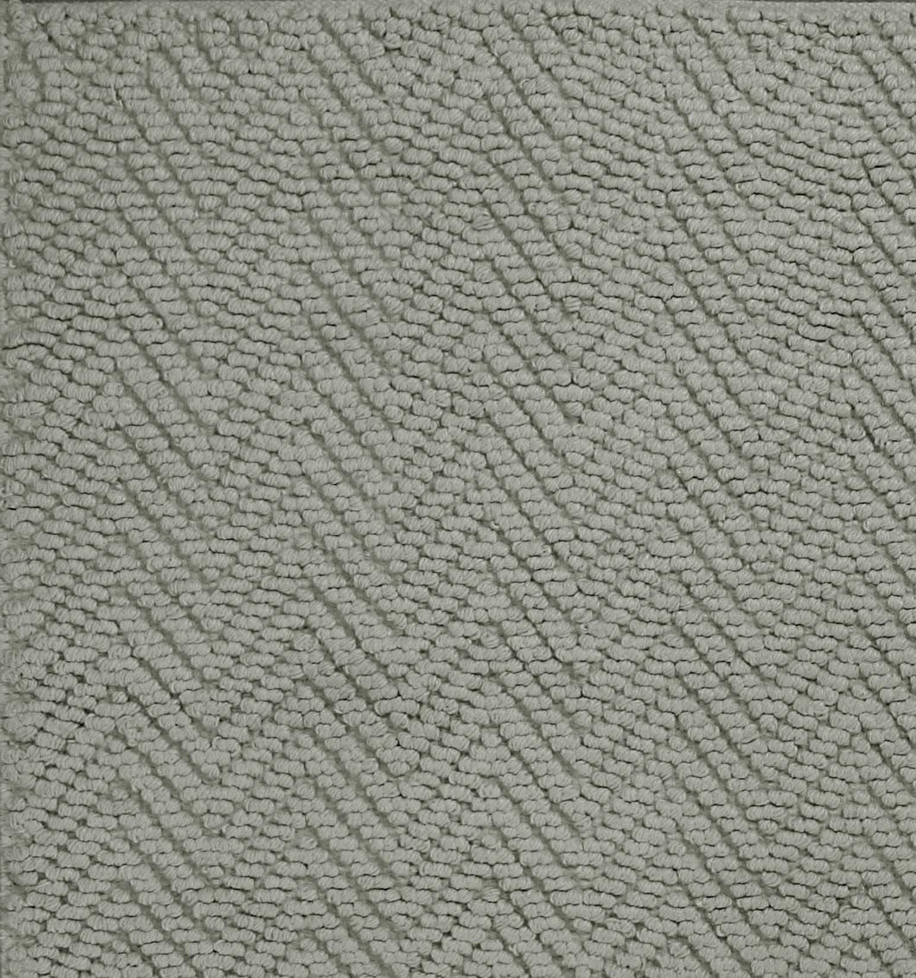 HomeRoots 2'x4' Grey Heather Hand Woven Herringbone Jute Indoor Accent Rug