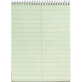 Tops Steno Books, 6' X 9', Gregg Rule, Green Tint Paper, 60 Sheets, 12 Pack (8001)